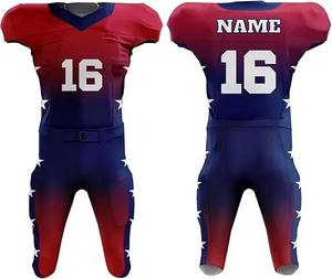 Vente en gros personnalisé Sublimation Offre Spéciale porter l'uniforme de football américain confortable uniforme de football américain vêtements de sport - Product Image 5