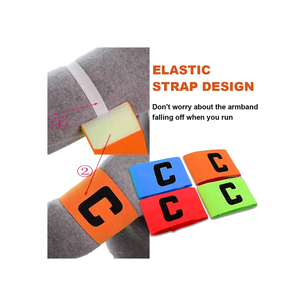 Brassard de capitaine élastique pour les jeunes et les adultes, brassard de capitaine de Football - Product Image 4