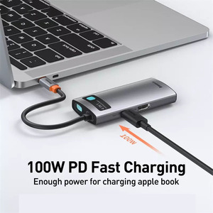 Base de Conexión Multifuncional 4 en 1 Tipo-C 4K HD con Adaptador Tipo-C a USB3.0*4 para Accesorios de Juego - Product Image 6