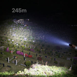 Linterna LED Compacta ZEROBEAM T20, Modos Turbo y Luz de Luna, 3100 Lúmenes, Resistente al Agua IPX8, Alcance de 100m/340m, para Caza, Senderismo y Pesca - Product Image 3