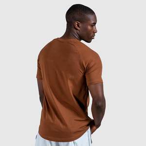 T-shirts pour hommes fabriqués en usine respirant et pour l'été 100% coton tricoté meilleur prix au Pakistan en vrac - Product Image 2