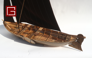 Gia Nhien Fabricant Approuvé Conception Personnalisée quantité minimale de commande Bas Houten Boten & Punters MODÈLE DE BATEAU EN BOIS-MODÈLE DE BATEAU EN BOIS - Product Image 5