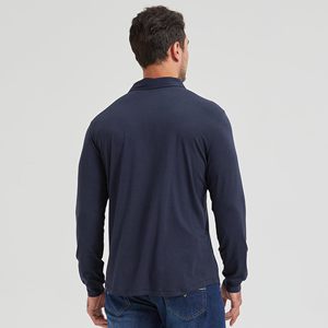 T-shirts en coton imprimés sur mesure de la meilleure qualité pour hommes motif solide anti-rétrécissement pour polo et chemises décontractées du personnel - Product Image 2