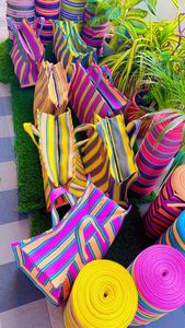 ถุงช้อปปิ้งไนลอนรีไซเคิลพลาสติกเป็นมิตรกับสิ่งแวดล้อมถุงช้อปปิ้งขนาดใหญ่แบบยั่งยืนทำจากโพลีโพรพิลีนจำนวนมากในอินเดีย - Product Image 4