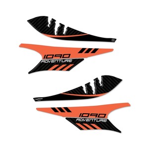 Adesivi 3D Compatibili per KTM 1090 Adventure 2017-2019, Protezioni per Manubrio e Serbatoio, Accessori Moto - Product Image 2
