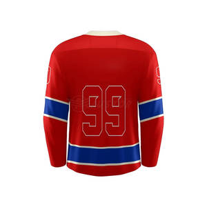 เสื้อเจอร์ซีย์เล่นฮ็อกกี้น้ำแข็งสำหรับผู้ชายขนาดใหญ่พิเศษสินค้าตราร้านขายส่ง - Product Image 6