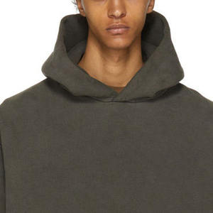 Fabricante personalizado hacer sudaderas con capucha de gran tamaño para hombre diseño de punto de calidad fina con forro Tasa de fábrica - Product Image 4