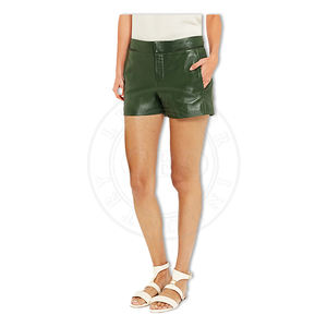 2017 High Quality New Style Fashion <b>Leather</b> <b>Shorts</b> for <b>Ladies</b> - Product Image 5