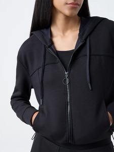 Conjunto Deportivo de Dos Piezas para Mujer, Color Negro, Estilo Casual, Sexy, al por Mayor, Personalizable - Product Image 5