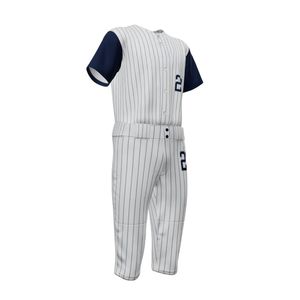 Conception personnalisée séchage rapide évacuation de l'humidité pantalon en jersey respirant léger polyester baseball uniformes ensembles imprimés - Product Image 5