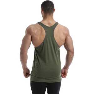 Hombres Ropa Sin Mangas Fitness Ropa Deportiva Gimnasio Chaleco Stringers Hombres Tank Tops Stringers Gym Wear - Product Image 5