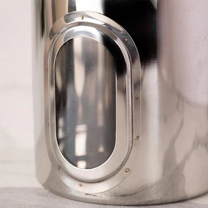 Multipurpose Stainless Steel Storage <b>Jar</b> Elegant and Practical Stainless Steel Storage <b>Jar</b> with Secure Lid - Product Image 1