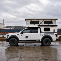 Camper amovible pour benne de pick-up, camping-car tout-terrain 4x4 pour pick-up, camping-cars et caravanes