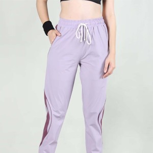Pantalones deportivos personalizados para mujer, pantalones deportivos de secado rápido y cintura alta con bolsillos - Product Image 2