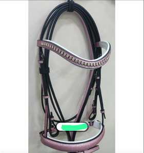 High Quality PVC Real Leather Horse Bridle and Rope Halter Combo for Daily Riding and <b>Training</b> Cheap Wholesale Deals - Product Image 1