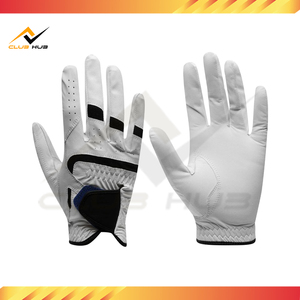 Guantes de golf personalizados de alta calidad, piel de oveja transpirable, cuero genuino, dedos completos, ropa de cuero con diseño y logotipo hechos - Product Image 3