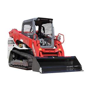 Takeuchi TL6R 65 HP Compact Track Skid Steer Loader Eaton Hydraulique 7,485 Lbs Capacité 67 \ "Lisse Bucket Mini Kubota Engine - Product Image 1