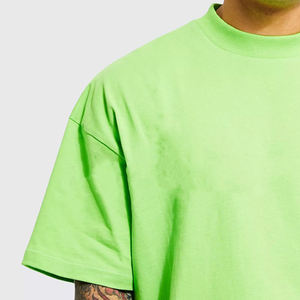 Camiseta de algodón 100% para hombre, corte holgado, estampado de calidad superior, impresión personalizada, logotipo lavado, Vintage, peso pesado, liso - Product Image 6