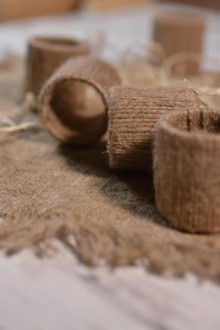 Anneau de serviette en jute modeste pour une décoration élégante de table de restaurant et un style de table quotidien pour la maison et les hôtels, vente en gros en provenance d'Inde - Product Image 6