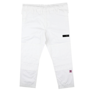 White Brazilian Jiu Jitsu Competition Gi 390gsm Pearl Weave Lightweight Durable Uniform for Tournaments - Product Image 2