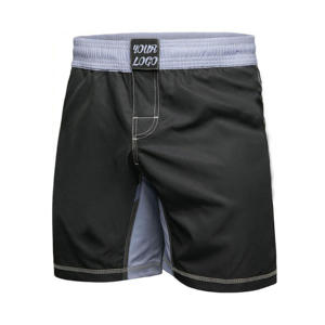 Pantalones cortos de compresión para hombre, ropa de gimnasio, color negro, elásticos, transpirables, de secado rápido, para correr - Product Image 3