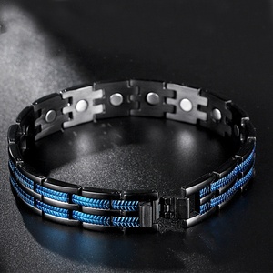 Cierre Magnético de Acero Inoxidable 316L para Pulsera, Pulsera de Terapia Magnética Cuántica, Pulsera Magnética de Cerámica, Beneficios para la <span class=keywords><strong>Salud</strong></span> - Product Image 6
