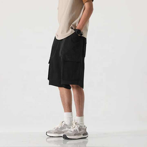 Nuevos pantalones cortos de algodón multifuncionales impermeables transpirables con cinturón pantalones cortos de carga informales para hombre - Product Image 3