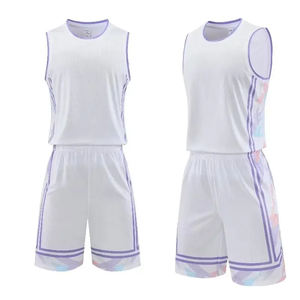 Kit de vêtements de basket-ball à manches courtes vêtements de football maillot ensemble uniforme personnalisé nouveau Design haute qualité rapide Qry vêtements de sport basket-ball - Product Image 3