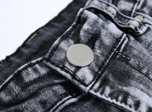 Jeans de Invierno para Hombre, Corte Recto, Talla Grande, 100% Algodón Denim, Logotipo Personalizado OEM, Jeans Casuales - Product Image 6