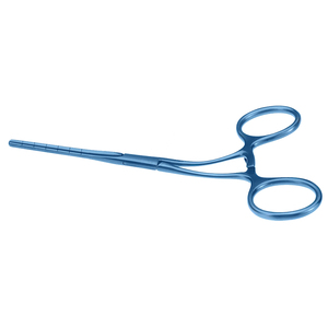 Castaneda-abrazadera recta, mandíbulas atraumáticas, titanio, 5,25 "(13cm) - Product Image 4