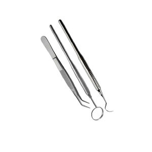 Kit de examen dental avanzado Instrumentos dentales manuales de acero inoxidable de alta calidad Certificación CE Garantía ligera de 3 años - Product Image 2