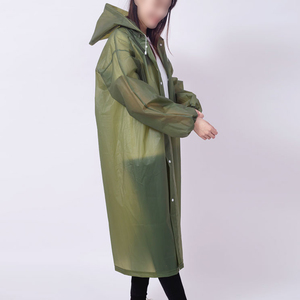 Chubasquero impermeable para mujer, abrigos largos para lluvia, senderismo, montaña, chaquetas impermeables, traje impermeable de alto espesor - Product Image 2