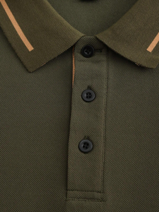 Polo de Alta Calidad con Logotipo Personalizado, Cierre de Cremallera 1/4, Sublimación, 180 Gsm, Algodón, Ropa de Golf, Polo con Cuello para Hombre - Product Image 2