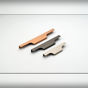 Poignées de meubles invisibles, poignées de porte en métal modernes, poignées de tiroir de cuisine cachées, vente en gros - Product Image 1