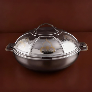 Nouveauté : Marmite Traditionnelle Arabe Personnalisée en Acier Inoxydable, Antiadhésive, Durable, Isolée, avec Gravure Laser – Vente en Gros Usine - Product Image 5