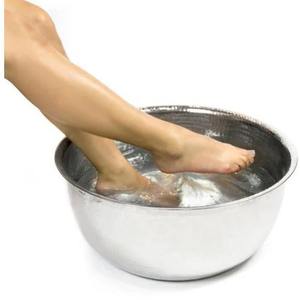 Meilleur bol de trempage des pieds en cuivre, baignoire pour les pieds en cuivre pur pour la maison, bassin pour les pieds en cuivre épais, bol en cuivre martelé de grande taille - Product Image 1