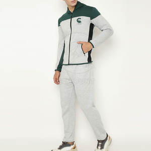 Conjunto de chándal de ropa de calle personalizado para hombre Conjunto de chándal a granel de algodón de nuevo diseño Chándales al por mayor - Product Image 3