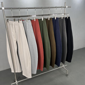 Sweat-shirts à capuche et pantalons de survêtement unisexes personnalisés 100% coton à fermeture éclair, col à capuche, coupe ample, style baggy, streetwear, service OEM - Product Image 6