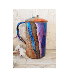 Directo de fábrica, venta al por mayor, jarra de cobre impresa de alta calidad para almacenamiento y servicio de agua, embalaje y envío personalizado - Product Image 6