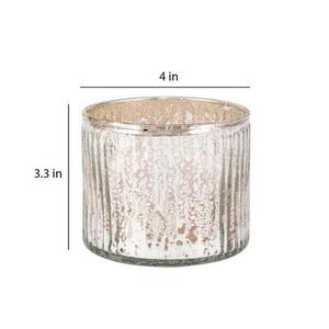 Boîte à bougie en métal durable faite à la main, boîte en étain avec couvercle, récipient à cire vide, bougie parfumée, décoration de Noël pour la maison, pots avec couvercle - Product Image 3