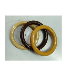 Nuevos brazaletes de resina epoxi, accesorio de moda hecho a mano para hecho a medida 100%, brazalete grueso de alta calidad, forma más nueva ecológica - Product Image 2