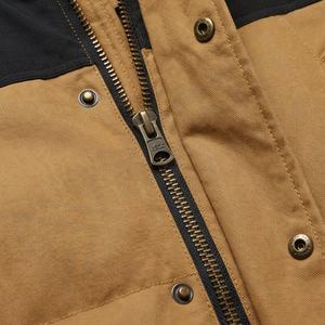 Veste parka d'hiver en sublimation, vêtement d'extérieur léger pour homme, veste à capuche en fourrure, isolée thermiquement, coupe-vent, lourde - Product Image 4