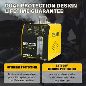 جهاز كشف تسرب الدخان للسيارات SD507 موديل <span class=keywords><strong>2026</strong></span> بسعر مصنع رخيص وجودة عالية، معدات تشخيص تسرب الدخان لجميع المركبات - Product Image 2