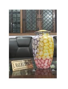 โกศโลหะสำหรับฝังเถ้ากระดูกสำหรับใส่เถ้ากระดูกมนุษย์ตกแต่งตามสั่งรูปทรงที่เป็นเอกลักษณ์ - Product Image 5