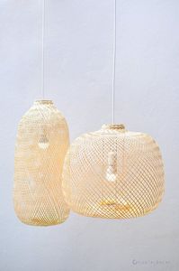 Abat-jour en rotin bambou moderne fait à la main du fournisseur du Vietnam livraison rapide minimaliste pour une utilisation intérieure OEM ODM Home Decor vente en gros - Product Image 3