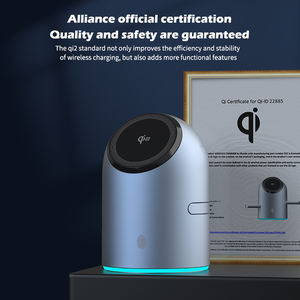 Estación de Carga Inalámbrica 3 en 1 de 15W con Rotación Automática, <span class=keywords><strong>Cargador</strong></span> Magnético Rápido <span class=keywords><strong>para</strong></span> iPhone 16/15/14/13 Pro Max, iWatch, AirPods y PC - Product Image 4