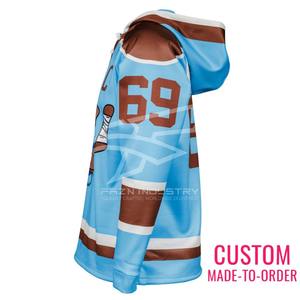 Ice Hockey Team Jersey <b>Shirts</b> OEM ODM Factory Direct Quick Dry Breathable Fabric for Training Match - Product Image 3