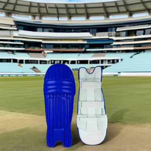 Coussinets de frappe de cricket de couleur personnalisables confortables professionnels protège-jambes - Product Image 1