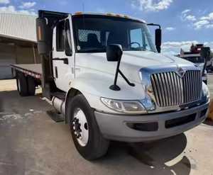 Camión de plataforma plana International DuraStar 4300 de 24 pies, usado, año 2013, en excelente estado de funcionamiento - 220HP, automático, LHD/RHD, envío rápido - Product Image 1
