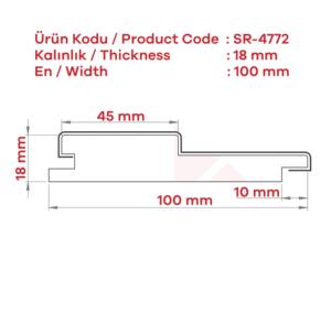 Elegante y moderno Panel de pared de madera MDF Acabado de lámina de PVC Fácil instalación Revestimiento decorativo para accesorios de muebles interiores - Product Image 2